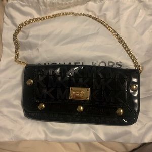 Michael Kors Shoulder Bag with Gold Chain